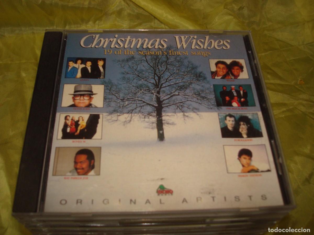 CD de M&uacute;sica: CHRISTMAS WISHES. ELTON JOHN, BONEY M., QUEEN...CD
