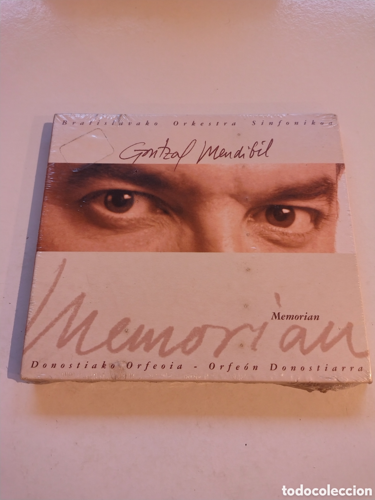 CDs de Musique: GONTZAL MENDIBIL Memoriam ( 2001 KEINU ) NUEVO PRECINTADO EUSKADI ORFE&Oacute;N DONOSTIARRA BRATISLAVA ORKE