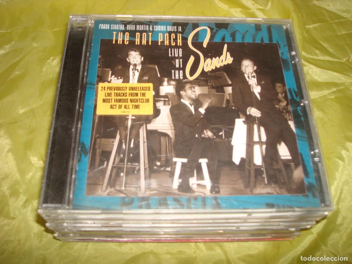 CD di Musica: THE RAT PACH. LIVE AT THE SANDS. FRANK SINATRA, DEAN MARTIN & SAMMY DAVIS JR. CD