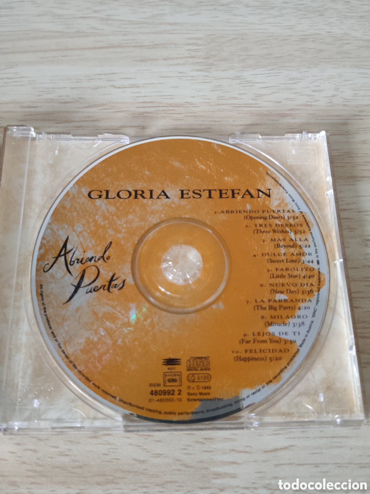 CDs de m&uacute;sica: CD Gloria Estefan Abriendo Puertas - Foto 3