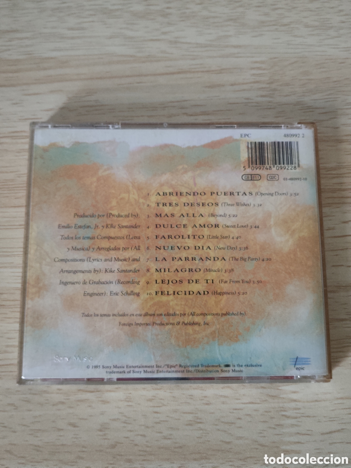 CDs de m&uacute;sica: CD Gloria Estefan Abriendo Puertas - Foto 4
