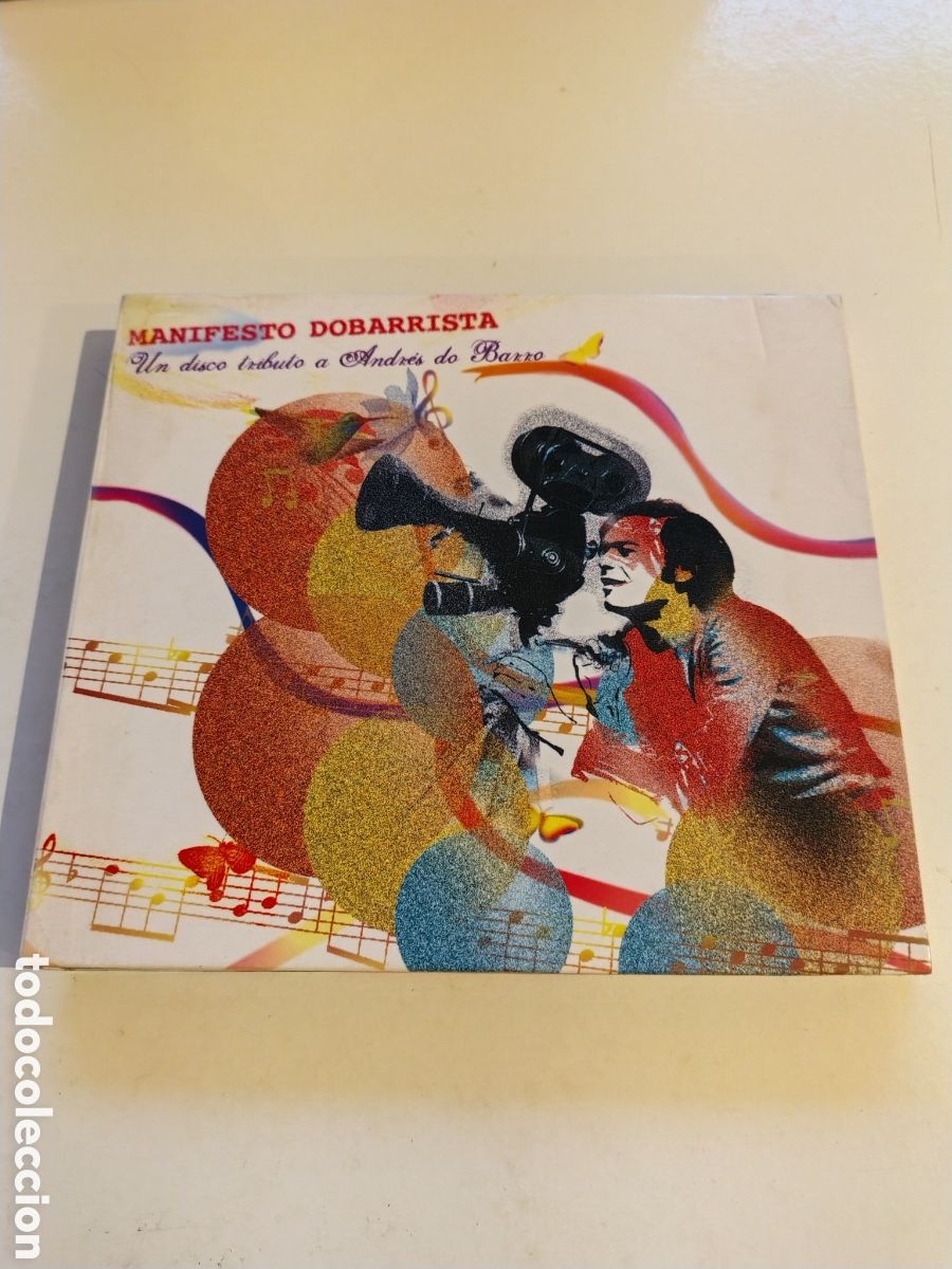 Music CDs: MANIFESTO DOBARRISTA Disco Tributo ANDRES DO BARRO 2CD ( 2007 FALCATRUADA ) GALICIA
