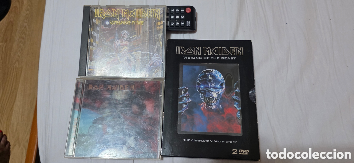 CDs de m&uacute;sica: 4 CD IRON MAIDEN/VIDIONS OF THE BRAST