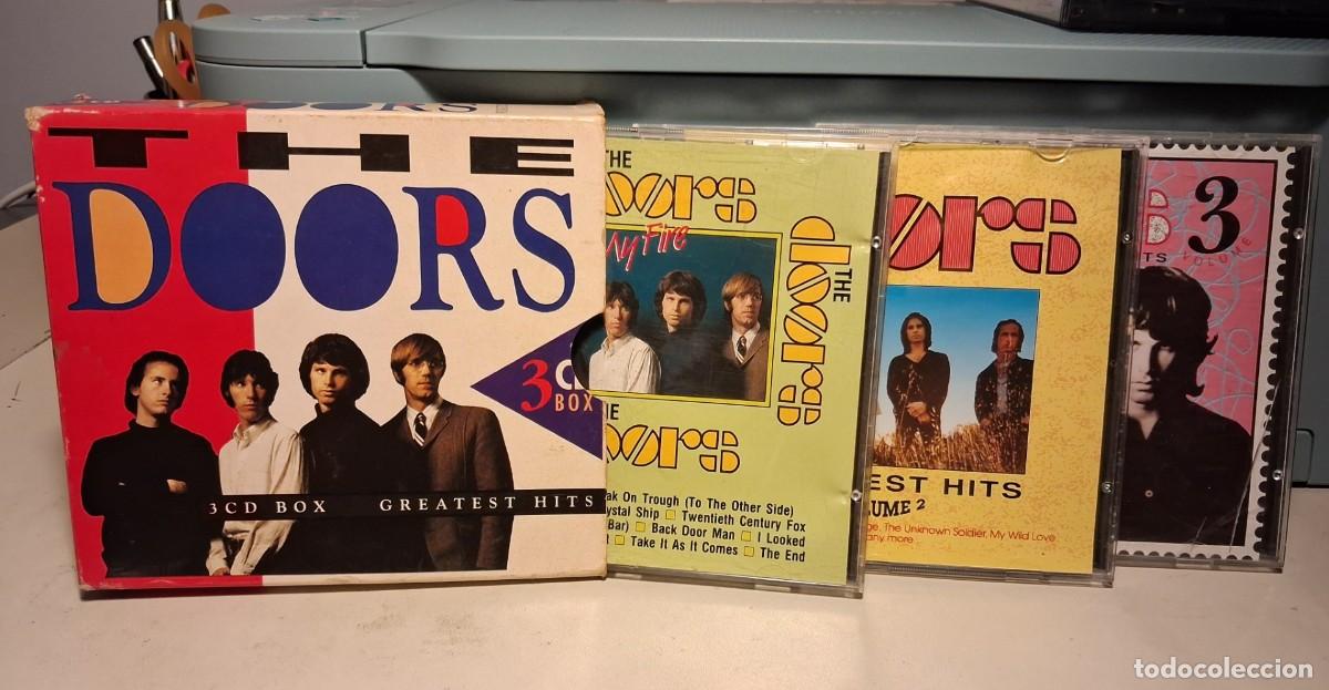 Music CDs: PACK DE THE DOORS : GREATEST HITS ( CONTIENE 3 CD&acute;S / 41 TEMAS )