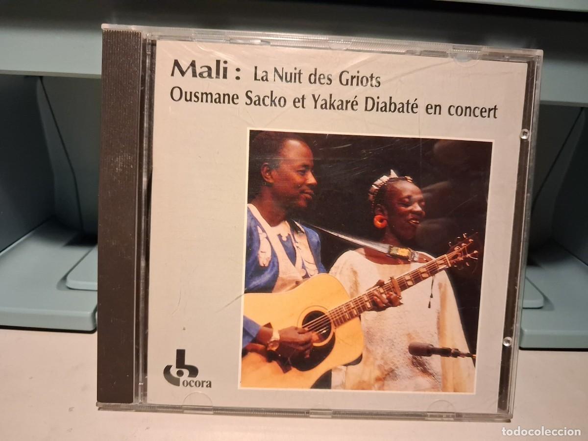 Music CDs: CD MALI : LA NUIT DES GRIOTS ( OUSMANE SACKO & YAKARE DIABATE EN CONCIERTO)