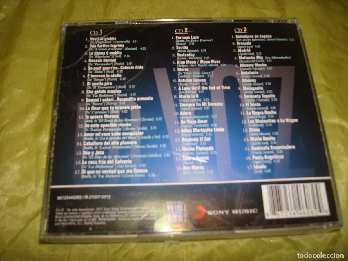 CDs de m&uacute;sica: PLACIDO DOMINGO. LA VOZ .3 CD&acute;S. IMPECABLE - Foto 2