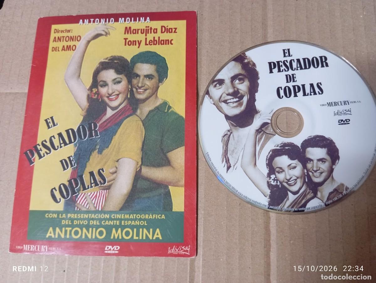 CDs de Musique: CD ANTONIO MOLINA EL PESCADOR DE COPLAS