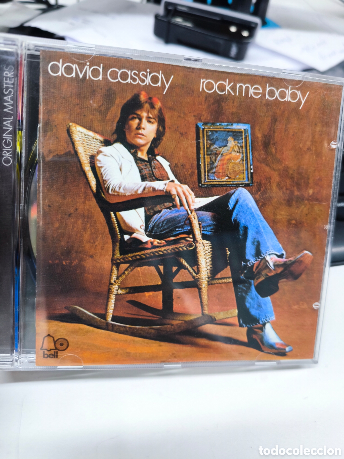 CDs de m&uacute;sica: Cd David Cassidy Rock me baby