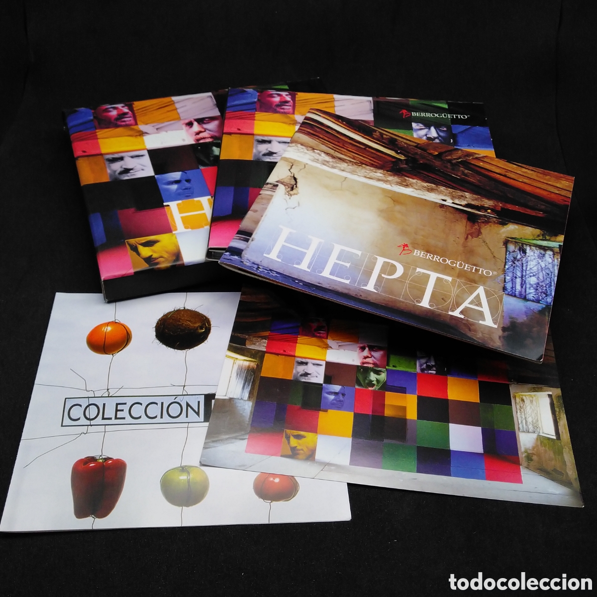 Music CDs: BERROGUETTO - HEPTA - CD - 2001 - EN CAJA CON LIBRETOS Y POSTAL - DISCO VERIFICADO - RARO