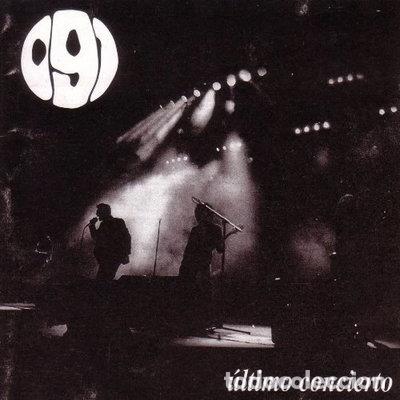 Music CDs: &Uacute;ltimo Concierto- 8431905011273