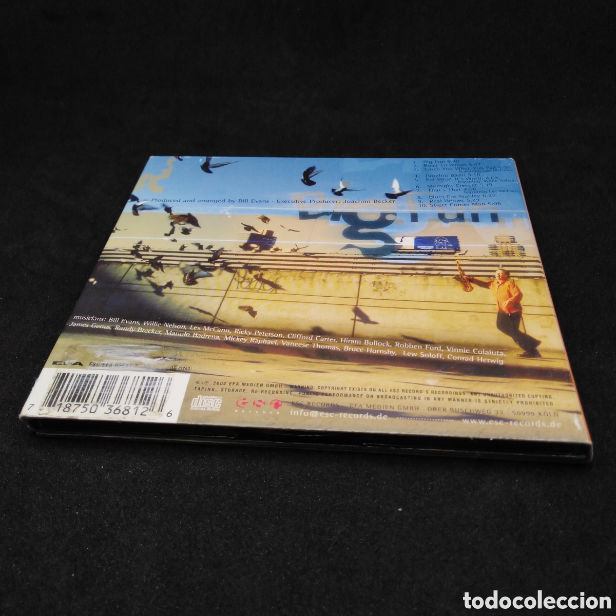 CDs de m&uacute;sica: BILL EVANS - BIG FUN - 2002 - DISCO VERIFICADO - Foto 2