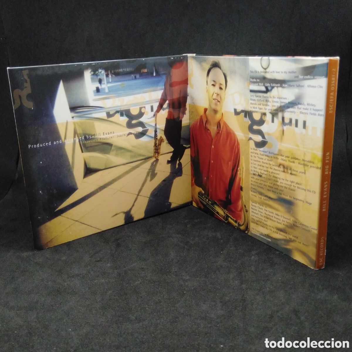 CDs de m&uacute;sica: BILL EVANS - BIG FUN - 2002 - DISCO VERIFICADO - Foto 3