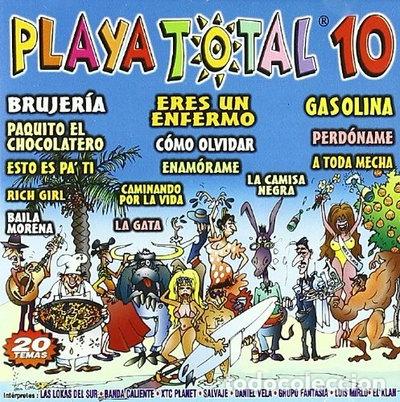 CD de M&uacute;sica: Playa Total 10- 8425724125808