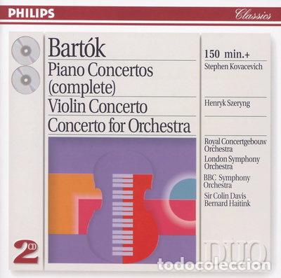CD di Musica: Bart&oacute;k: Piano Concertos Nos. 1-3; Violin Concerto No. 2; Concerto For Orchestra- 0028943881227