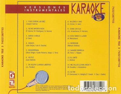 CD di Musica: Karaoke De Tele 5- 0743212877526