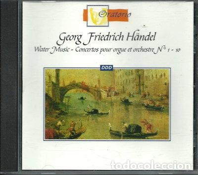 Musik-CDs: Water Music - Concertos pour orgue et orchestre Nos 1-10- 5021364516674