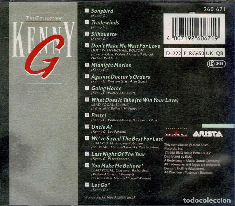 CDs de m&uacute;sica: Kenny G - The Collection. CD - Foto 2