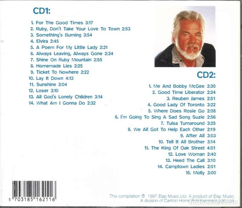 CDs de m&uacute;sica: Kenny Rogers - The First Edition. 2 x CD - Foto 2