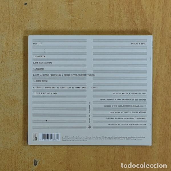 CDs de m&uacute;sica: FAUST - FAUST IV - CD - Comb&iacute;nalo con otros art&iacute;culos - Foto 2