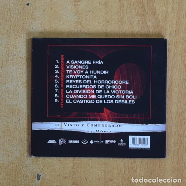 CDs de m&uacute;sica: SQUAD - TUFAMILIAHASTAMORIR - CD - Foto 2