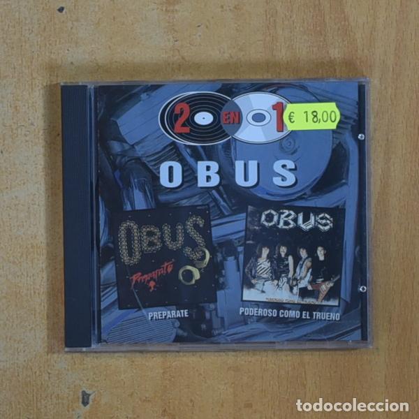 CDs de m&uacute;sica: OBUS - PREPARATE / PODEROSO COMO EL TRUENO - CD
