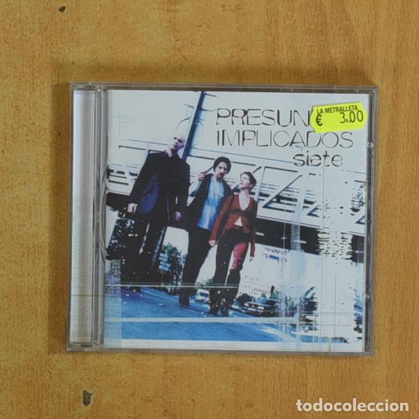 CD de M&uacute;sica: PRESUNTOS IMPLICADOS - SIETE - CD