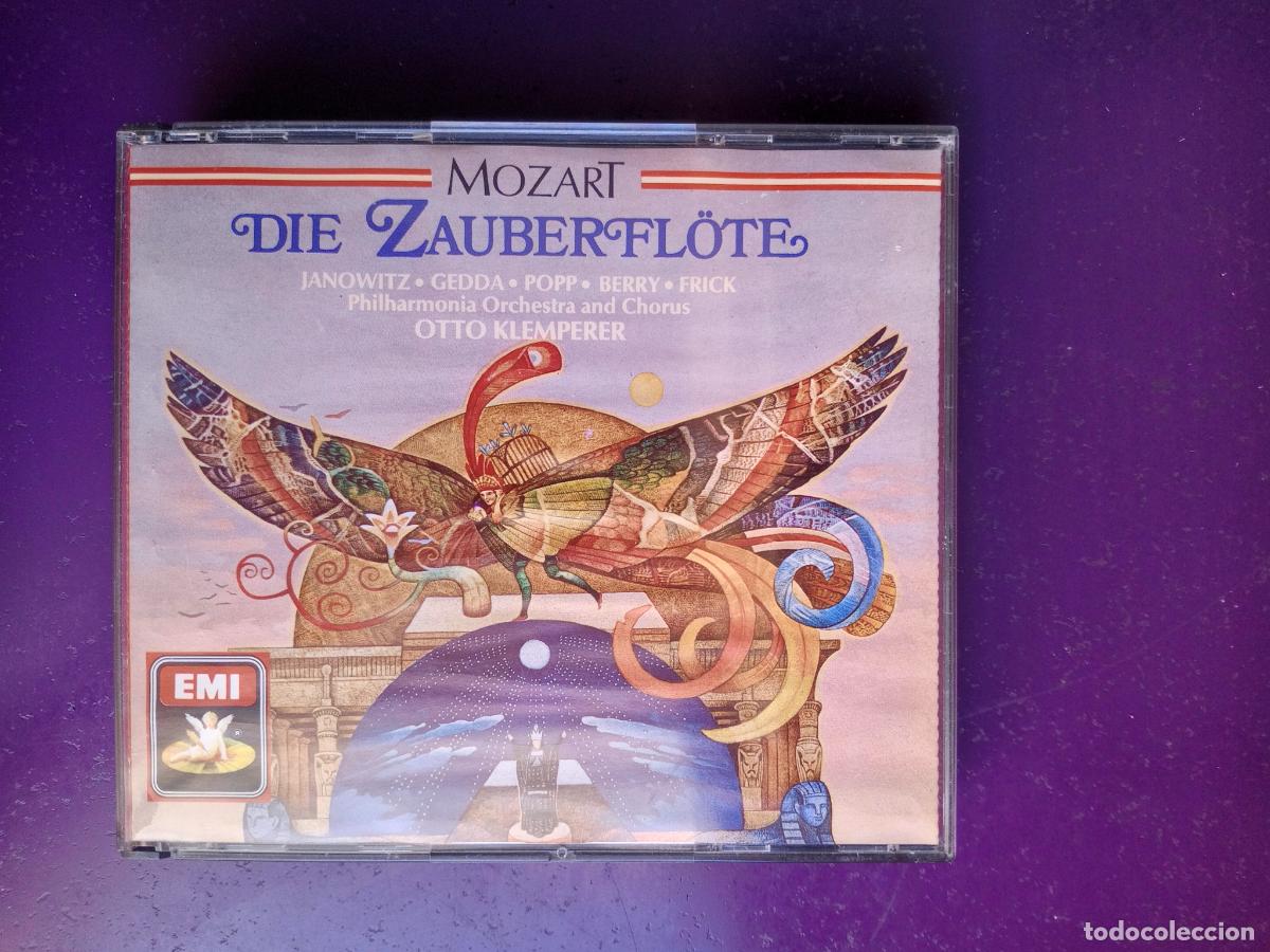 CDs de Musique: MOZART - La flauta m&aacute;gica - DOBLE CD EMI 1989 - KLEMPERER - Janowitz, Gedda, Popp