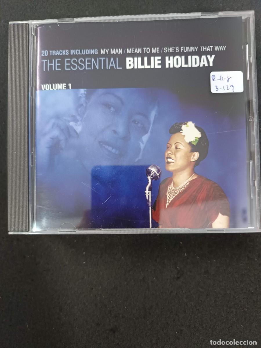 CD de M&uacute;sica: THE ESSENTIAL BILLIE HOLIDAY, VOLUME 1, 20 TRACKS INCLUDING MY MAN, MEAN TO ME, SHE'S FUNNY THAT WAY