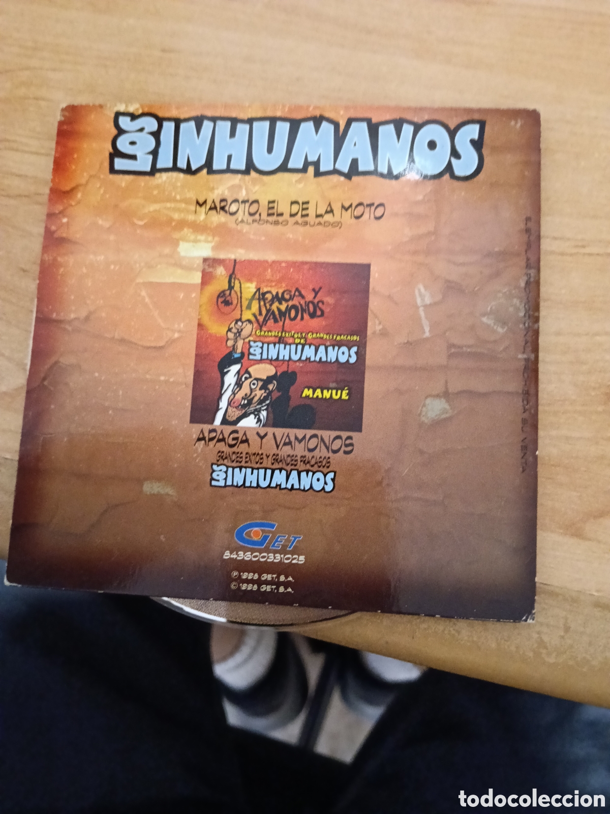CDs de m&uacute;sica: CD Single Los Inhumanos - Maroto, el de la moto - Foto 1