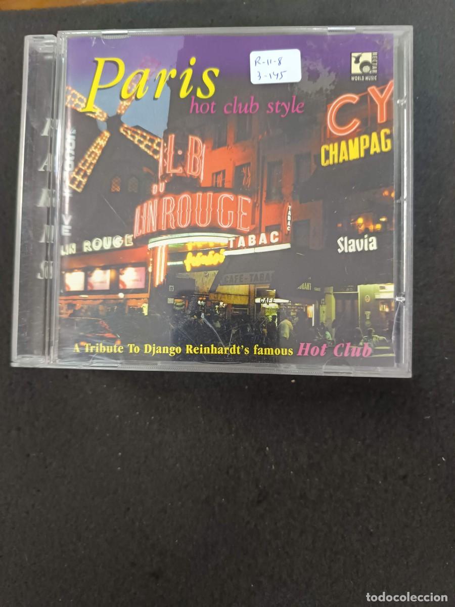 CDs de m&uacute;sica: PARIS HOT CLUB STYLE. A TRIBUTE TO DJANGO REINHARDT'S FAMOUS HOT CLUB
