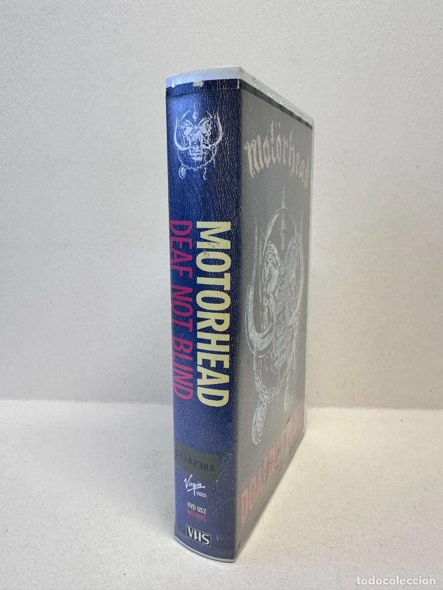 CDs de m&uacute;sica: Mot&ouml;rhead - Deaf Not Blind (VHS) - Foto 3