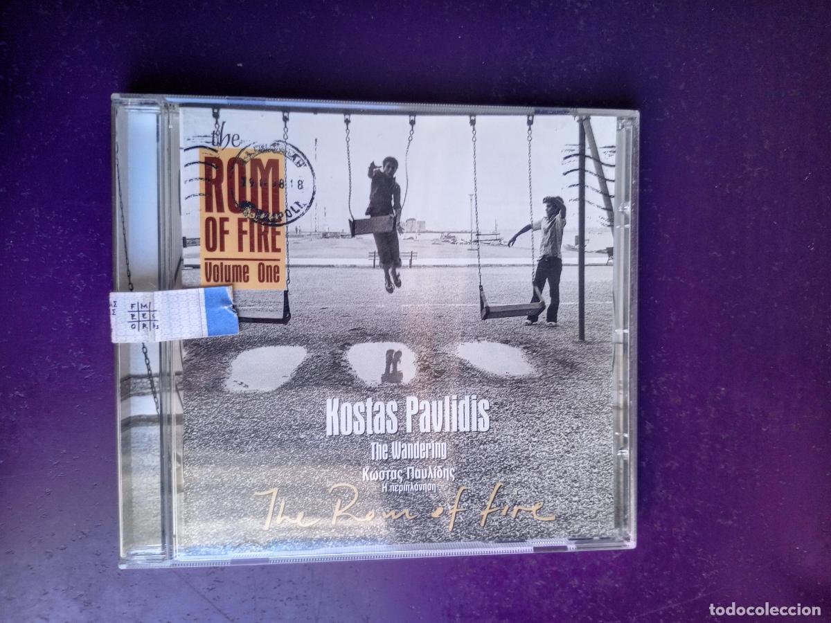 Music CDs: Kostas Pavlidis &ndash; The Wandering The Rom Of Fire - CD FM 2001 - FOLK GITANO GRECIA