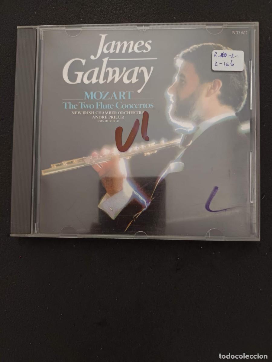 CD di Musica: MOZART. THE TWO FLUTE CONCERTOS. FLUTE:JAMES GALWAY. DIR: ANDRE PRIEUR. NEW IRISH CHAMBER ORCHESTRA