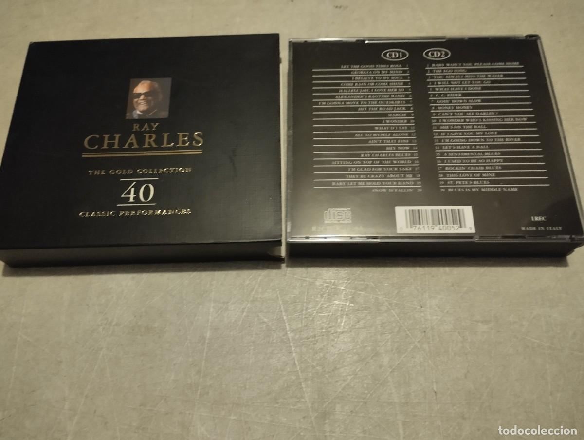 CD di Musica: RAY CHARLES DOBLE CD PACK THE GOLDEN COLLECTION