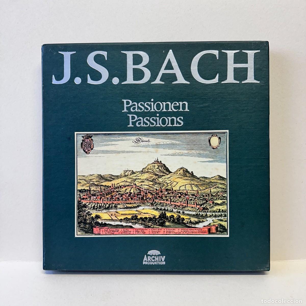 CD de M&uacute;sica: Bach - Karl Richter - Passions (Matth&auml;us, Johannes) (7xLP)