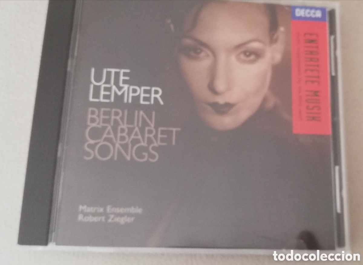 CDs de m&uacute;sica: Ute Lemper - Berlin Cabaret Songs CD