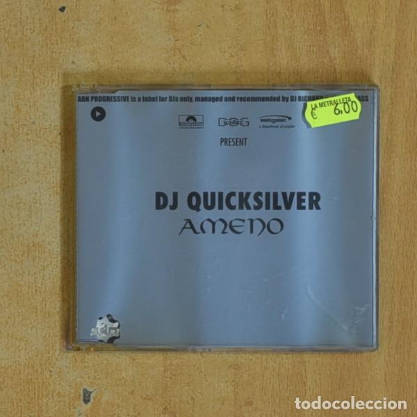 CDs de m&uacute;sica: DJ QUICKSILVER - AMENO - CD SINGLE - Foto 1