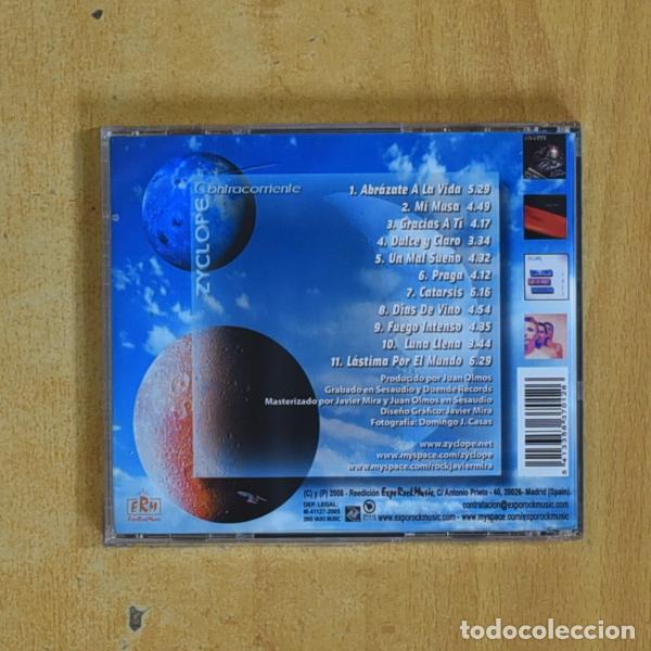 CDs de m&uacute;sica: ZYCLOPE - CONTRACORRIENTE - CD - Foto 2