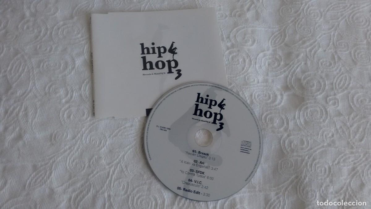 Music CDs: CD-EP -promoci&oacute;n-( 4 temas) de varios HIP HOP 3