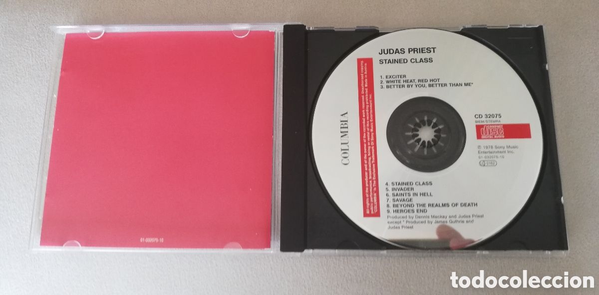 CDs de m&uacute;sica: Judas Priest Stained Class CD - Foto 2