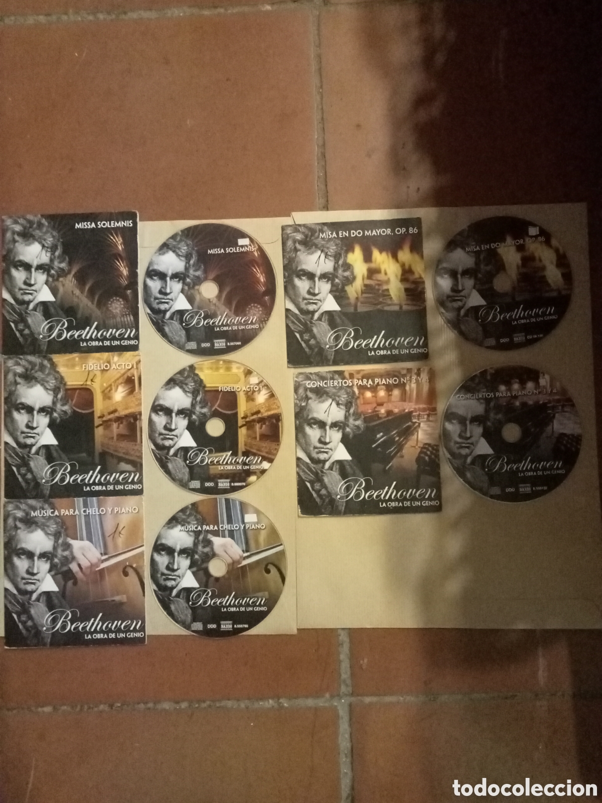 CDs de m&uacute;sica: 5 CDs Beethoven la obra de un genio