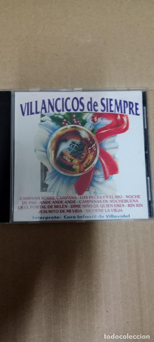 CDs de m&uacute;sica: VILLANCICOS DE SIEMPRE CD MUSICA GG-PAP74