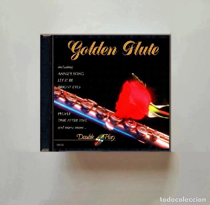 CDs de m&uacute;sica: GOLDEN FLUTE. FLAUTA. RECOPILATORIO. CD.