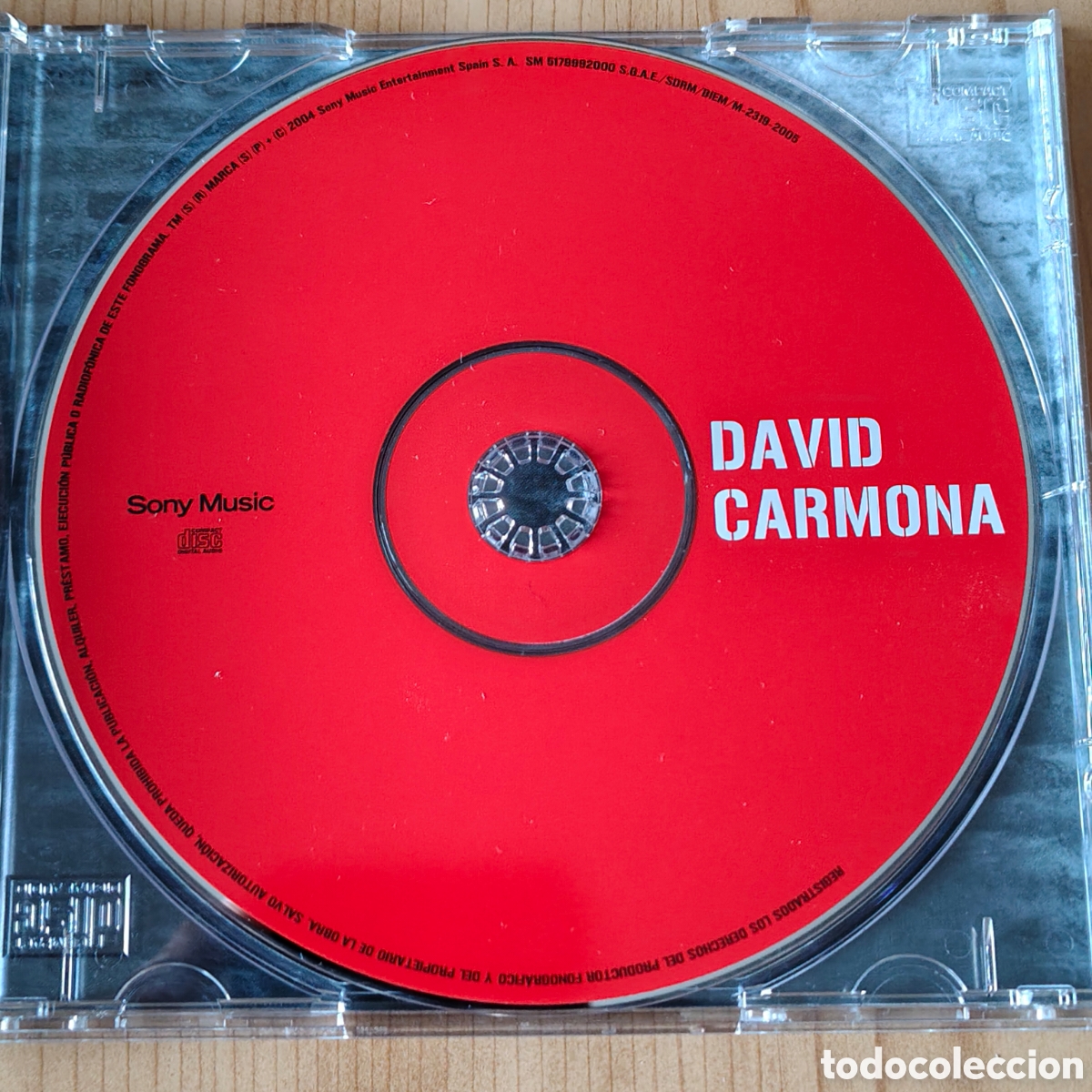 CDs de m&uacute;sica: CD David Carmona (2004) - Foto 3