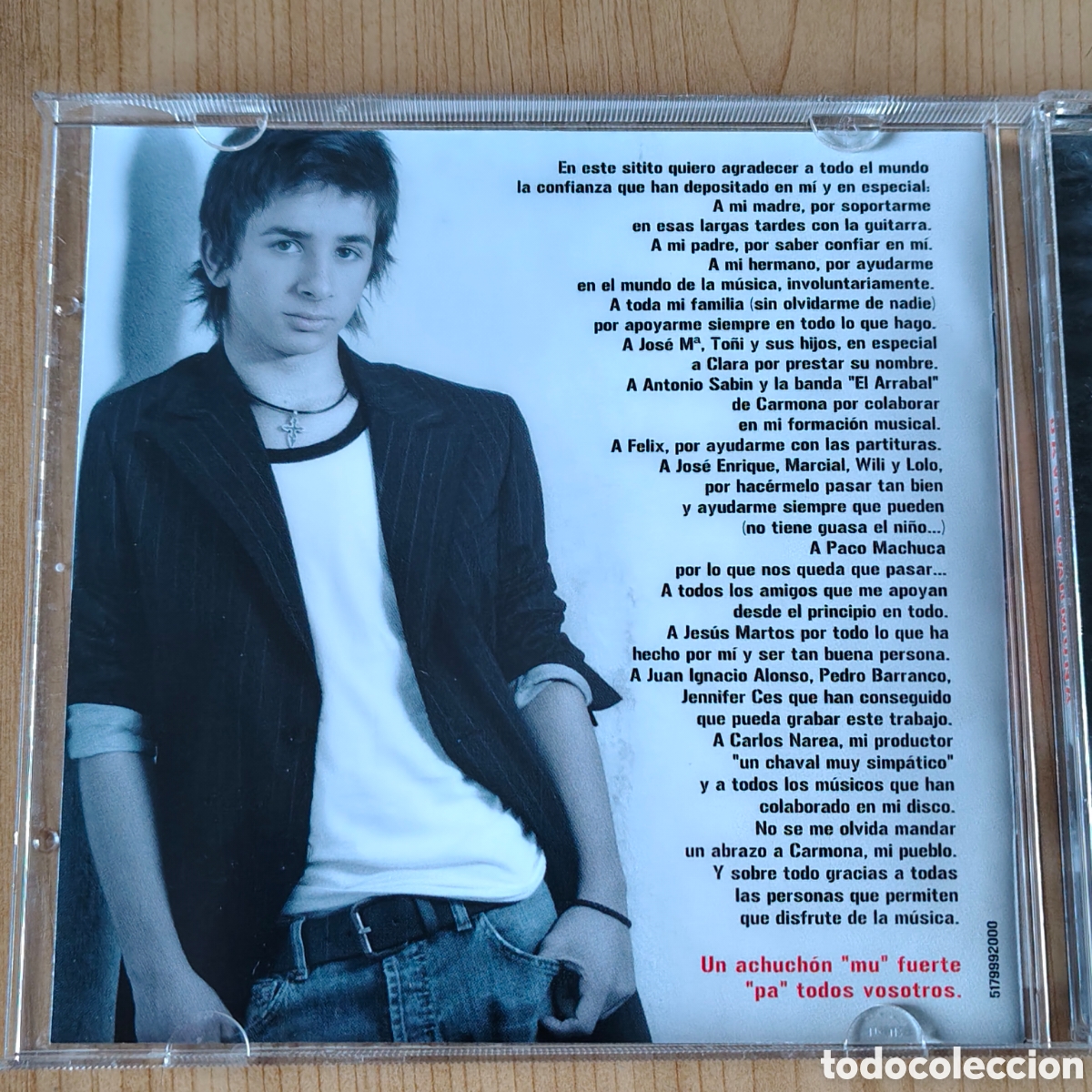 CDs de m&uacute;sica: CD David Carmona (2004) - Foto 4