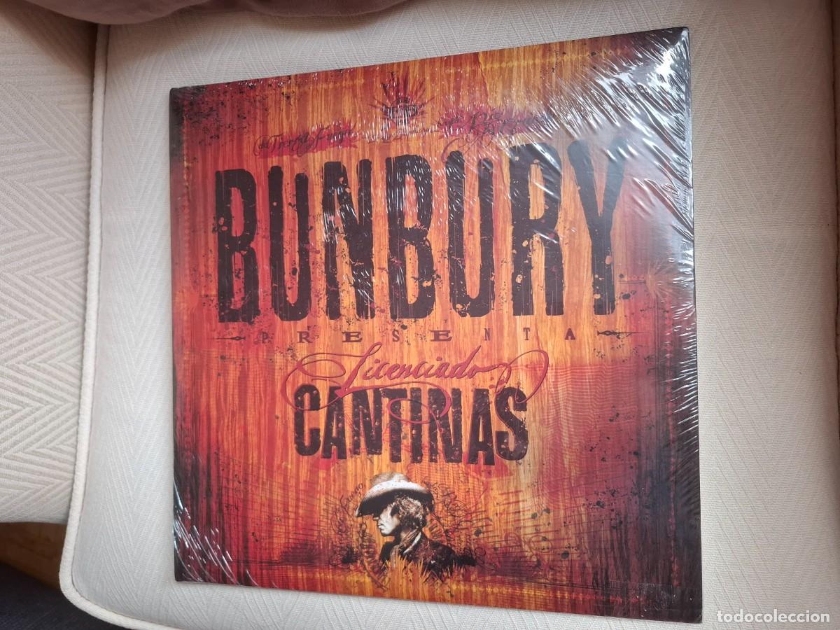 CDs de m&uacute;sica: BUNBURY (2 LPS + 1 CD) PRESENTA LICENCIADO CANTINAS