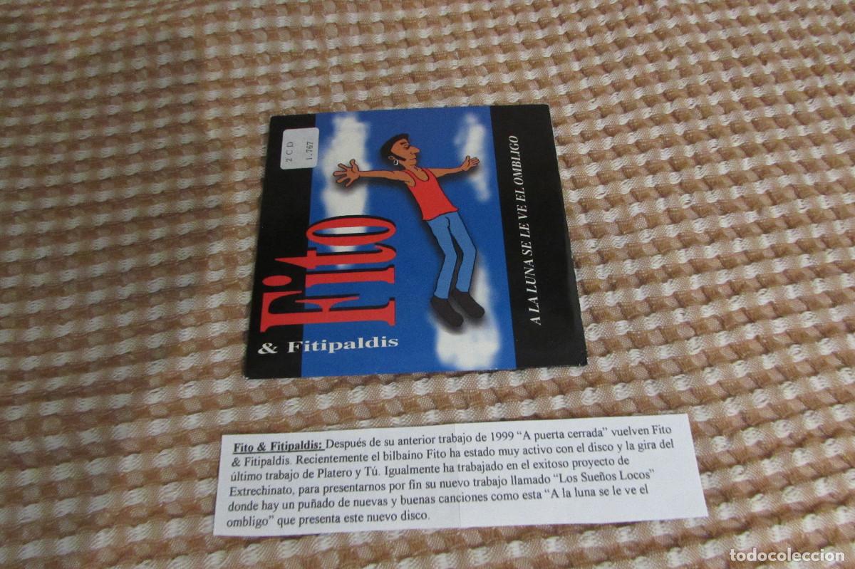 CDs de m&uacute;sica: Fito & Fitipaldis a la luna se le ve el ombligo cd single CADENA 100