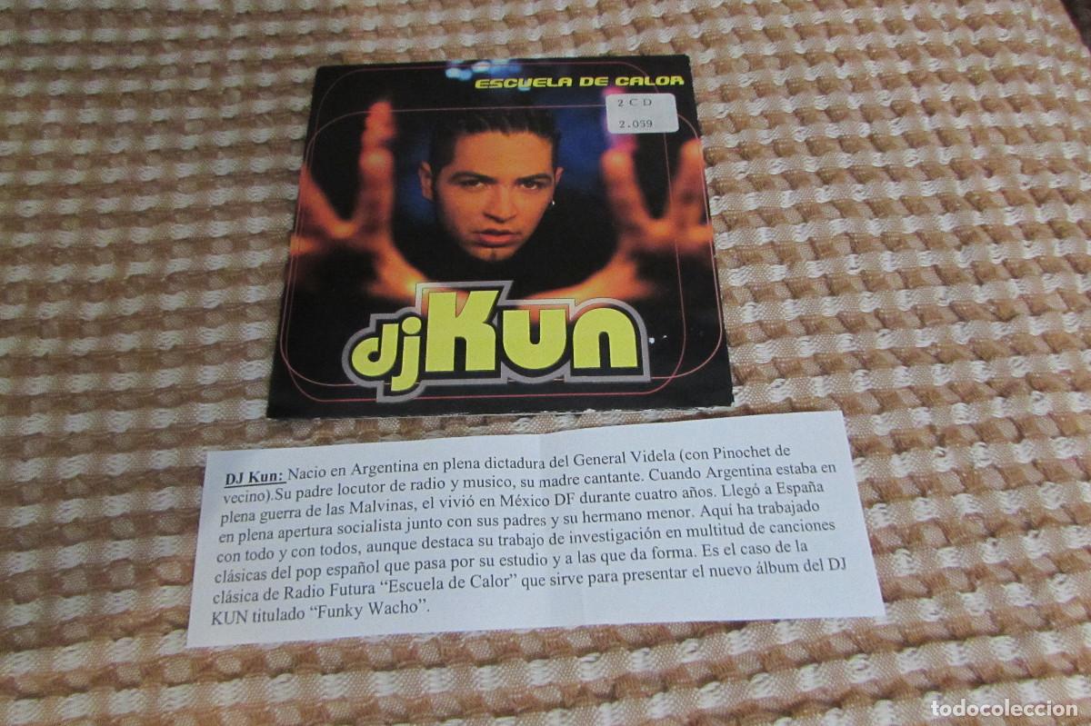 CD di Musica: DJ KUN. ESCUELA DE CALOR. CD SINGLE CADEN 100
