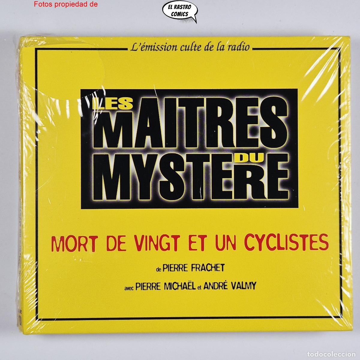CDs de m&uacute;sica: Les Maitres du Mystere Mort de vingt et un cyclistes P. Frachet radioteatro polic&iacute;aco CD precint BSO