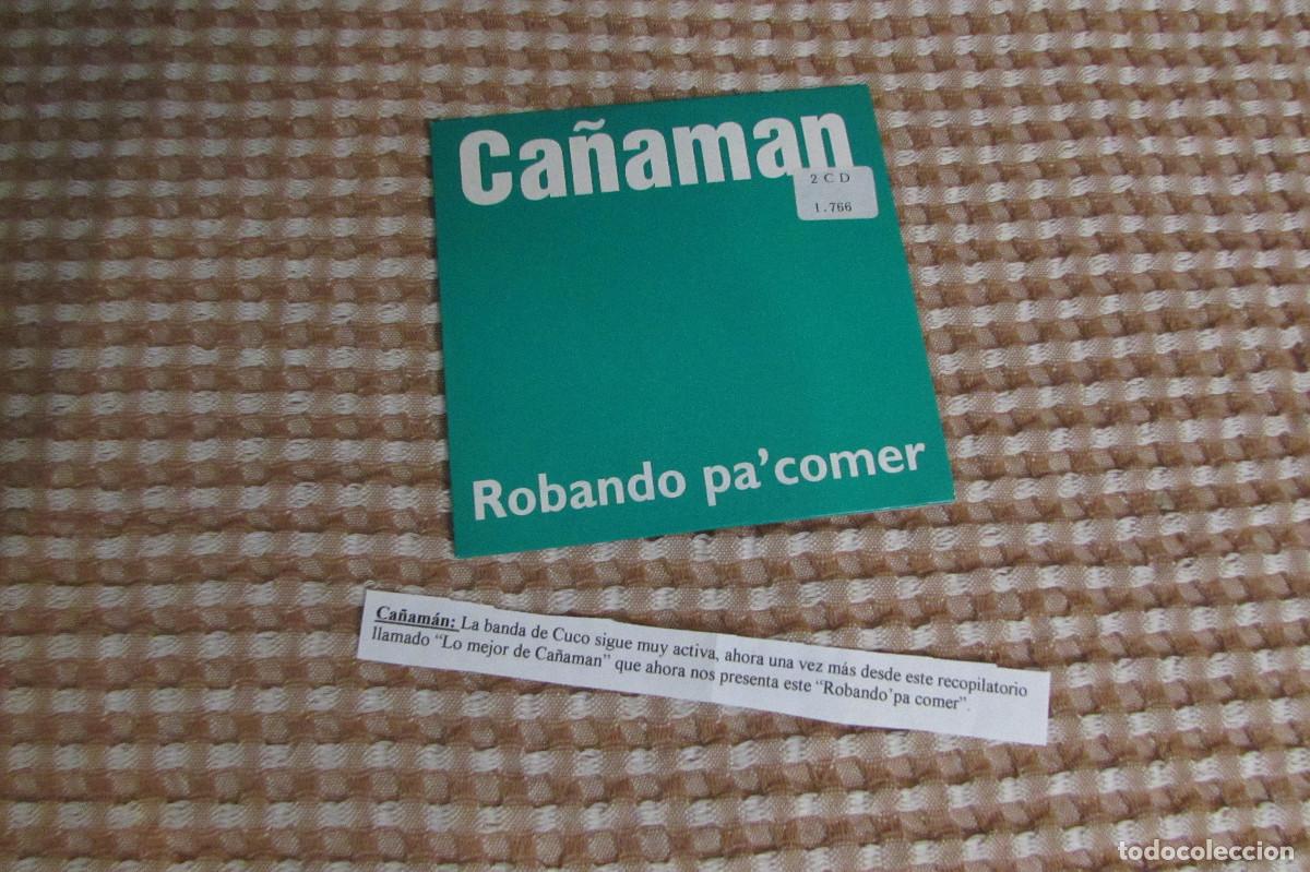 CD de M&uacute;sica: CA&Ntilde;AMAN ROBANDO PA COMER. CD-SINGLE CADENA 100